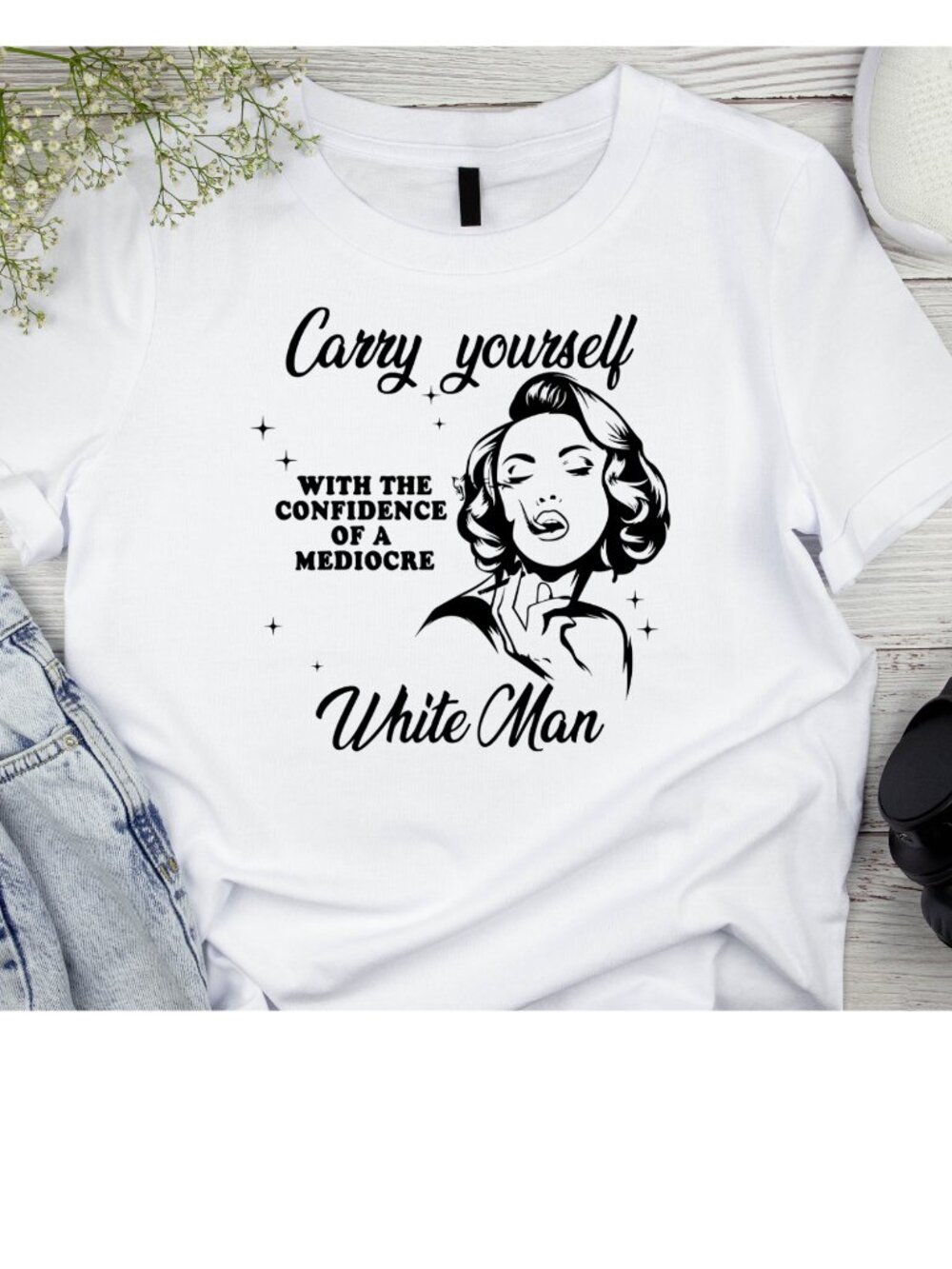 Carry Yourself With Confidence Handmade Tee